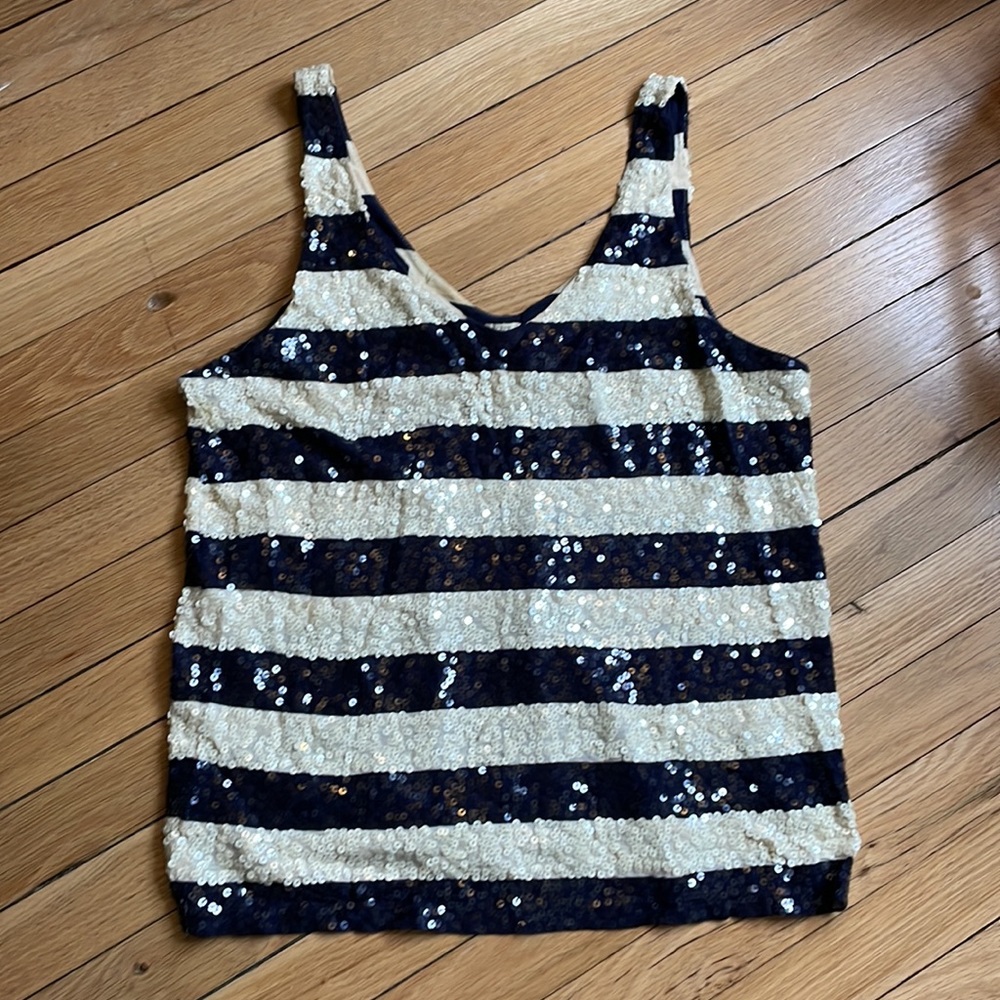 J. Crew Sequined Tank